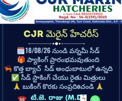 CJR MARINE HATCHERIES